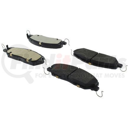 104.14630 by CENTRIC - Posi Quiet Semi-Metallic Brake Pads with Hardware