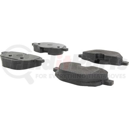 104.14730 by CENTRIC - Posi Quiet Semi-Metallic Brake Pads with Hardware