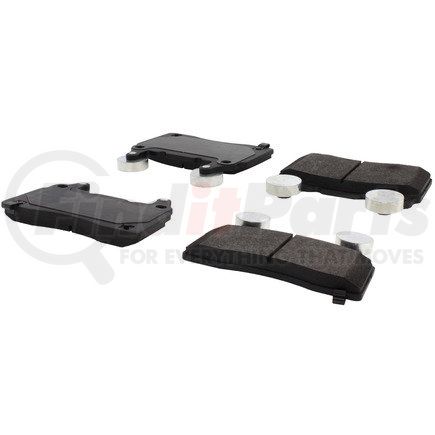 104.14740 by CENTRIC - Posi Quiet Semi-Metallic Brake Pads with Hardware