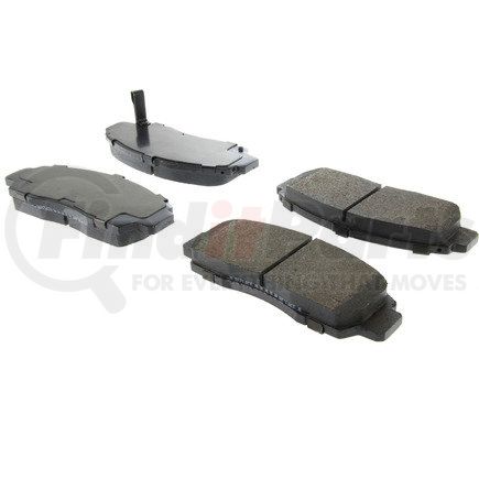 104.15060 by CENTRIC - Posi Quiet Semi-Metallic Brake Pads with Hardware