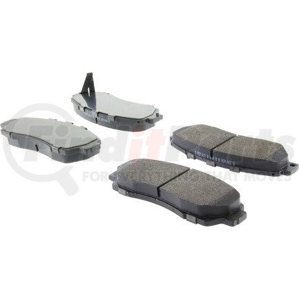 104.15210 by CENTRIC - Posi Quiet Semi-Metallic Brake Pads with Hardware
