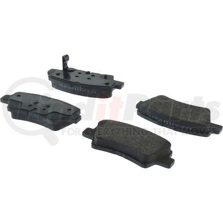 104.15440 by CENTRIC - Posi Quiet Semi-Metallic Brake Pads with Hardware