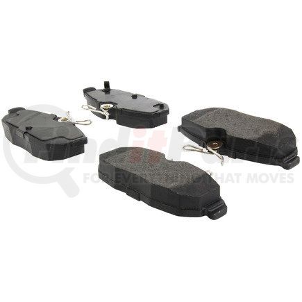 104.1562 by CENTRIC - Posi Quiet Semi-Metallic Brake Pads with Hardware