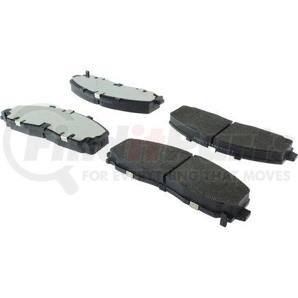 104.15890 by CENTRIC - Posi Quiet Semi-Metallic Brake Pads with Hardware