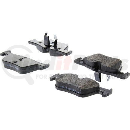 104.16130 by CENTRIC - Posi Quiet Semi-Metallic Brake Pads with Hardware