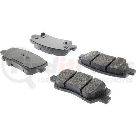 Centric 104.16590 Disc Brake Pad Set Posi Quiet Semi-Metallic Brake Pads with Hardware