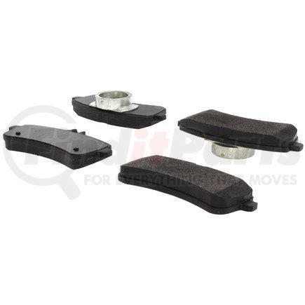 104.16690 by CENTRIC - Posi Quiet Semi-Metallic Brake Pads with Hardware