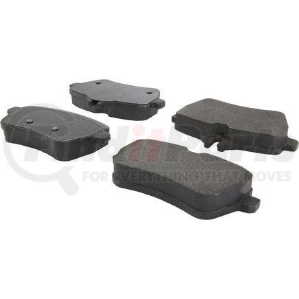 104.16890 by CENTRIC - Posi Quiet Semi-Metallic Brake Pads with Hardware