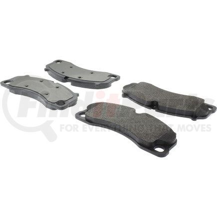 104.17410 by CENTRIC - Posi Quiet Semi-Metallic Brake Pads with Hardware