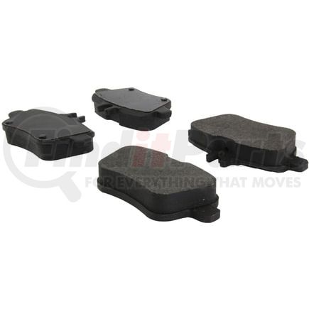 104.16460 by CENTRIC - Posi-Quiet Semi-Metallic Brake Pads with Hardware
