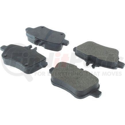 104.16461 by CENTRIC - Posi Quiet Semi-Metallic Brake Pads with Hardware