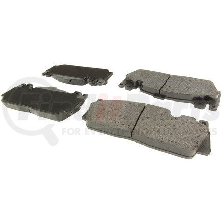 104.16480 by CENTRIC - Posi Quiet Semi-Metallic Brake Pads with Hardware