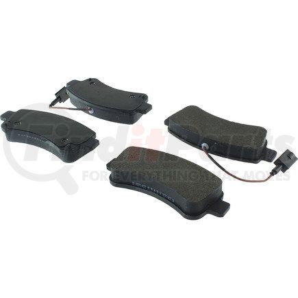 104.17461 by CENTRIC - Posi Quiet Semi-Metallic Brake Pads with Hardware