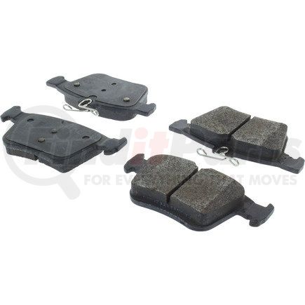 104.17610 by CENTRIC - Posi Quiet Semi-Metallic Brake Pads with Hardware