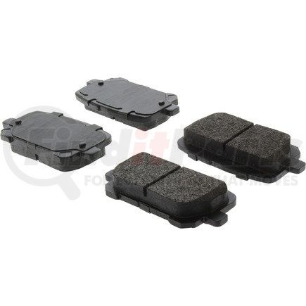 104.1766 by CENTRIC - Posi Quiet Semi-Metallic Brake Pads with Hardware