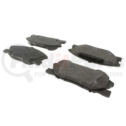 104.17670 by CENTRIC - Posi Quiet Semi-Metallic Brake Pads with Hardware