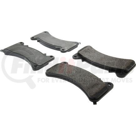 104.19100 by CENTRIC - Posi Quiet Semi-Metallic Brake Pads