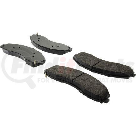 104.20180 by CENTRIC - Posi Quiet Semi-Metallic Brake Pads with Hardware