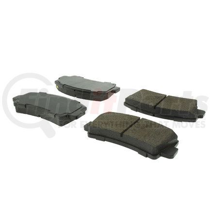 105.00760 by CENTRIC - Posi Quiet Ceramic Brake Pads with Shims