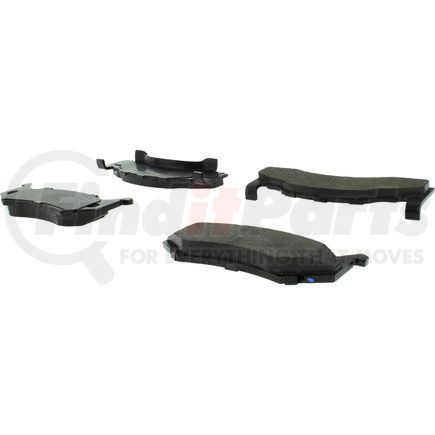 105.01230 by CENTRIC - Posi Quiet Ceramic Brake Pads with Shims and Hardware