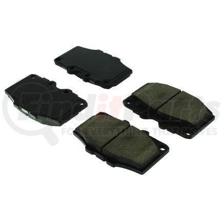 105.01370 by CENTRIC - Posi Quiet Ceramic Brake Pads with Shims and Hardware