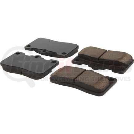 105.02430 by CENTRIC - Posi Quiet Ceramic Brake Pads with Shims