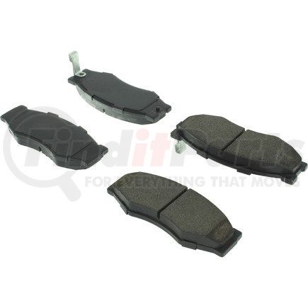 Centric 105.02660 Disc Brake Pad Set Posi Quiet Ceramic Brake Pads with Shims and Hardware