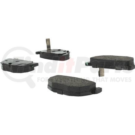 105.02721 by CENTRIC - Posi Quiet Ceramic Brake Pads with Shims and Hardware