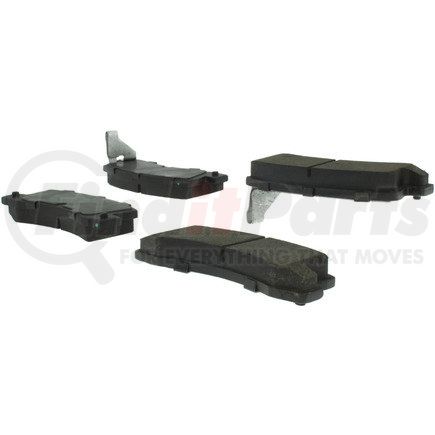 105.03250 by CENTRIC - Posi Quiet Ceramic Brake Pads with Shims and Hardware