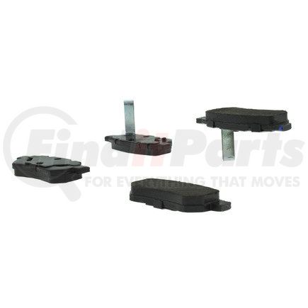 105.03741 by CENTRIC - Posi Quiet Ceramic Brake Pads with Shims and Hardware