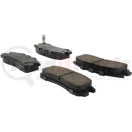 105.03831 by CENTRIC - Posi Quiet Ceramic Brake Pads with Shims and Hardware