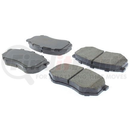 105.03890 by CENTRIC - Posi Quiet Ceramic Brake Pads with Shims and Hardware