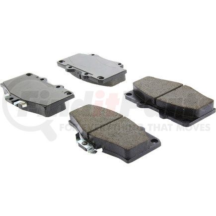 105.04360 by CENTRIC - Posi Quiet Ceramic Brake Pads with Shims and Hardware