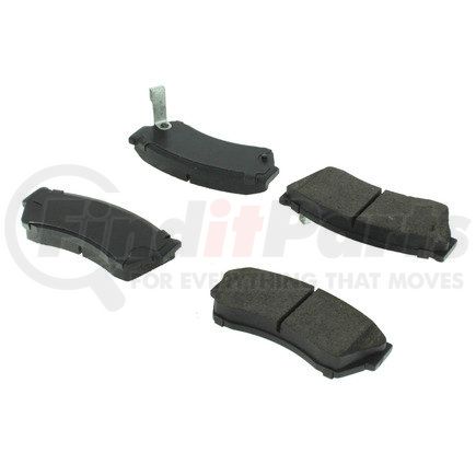 105.04510 by CENTRIC - Posi Quiet Ceramic Brake Pads with Shims and Hardware