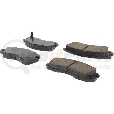 105.04700 by CENTRIC - Posi Quiet Ceramic Brake Pads with Shims and Hardware