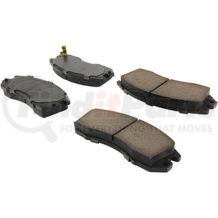 105.04701 by CENTRIC - Posi Quiet Ceramic Brake Pads with Shims and Hardware