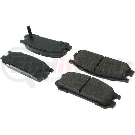 105.04711 by CENTRIC - Posi Quiet Ceramic Brake Pads with Shims and Hardware