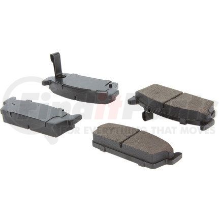 105.04790 by CENTRIC - Posi Quiet Ceramic Brake Pads with Shims and Hardware