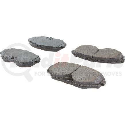 105.04860 by CENTRIC - Posi Quiet Ceramic Brake Pads with Shims and Hardware