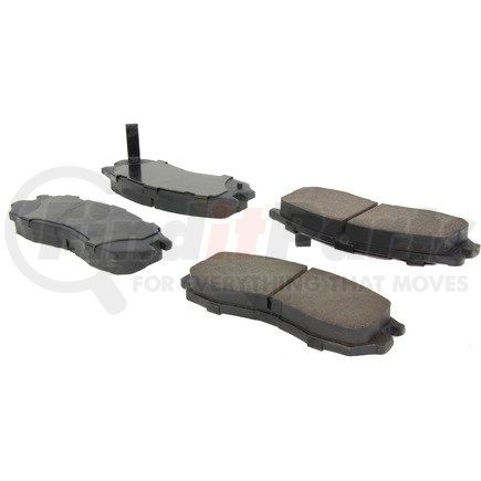 105.04840 by CENTRIC - Posi Quiet Ceramic Brake Pads with Shims and Hardware