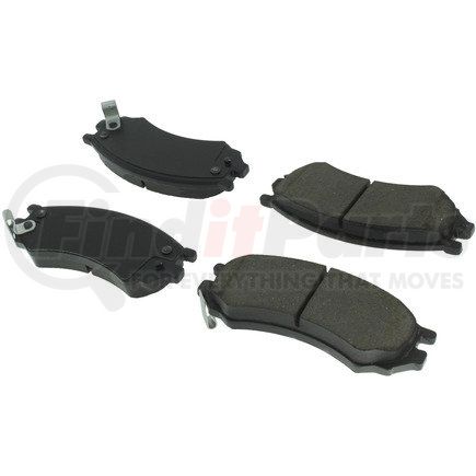 105.05070 by CENTRIC - Posi Quiet Ceramic Brake Pads with Shims and Hardware