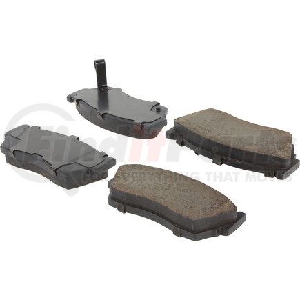 105.05100 by CENTRIC - Posi Quiet Ceramic Brake Pads with Shims and Hardware