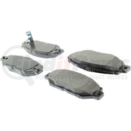 105.05720 by CENTRIC - Posi Quiet Ceramic Brake Pads with Shims and Hardware