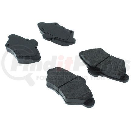 Centric 105.06000 Disc Brake Pad Set Posi Quiet Ceramic Brake Pads with Shims and Hardware