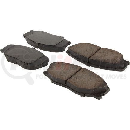 105.0604 by CENTRIC - Posi Quiet Ceramic Brake Pads with Shims and Hardware