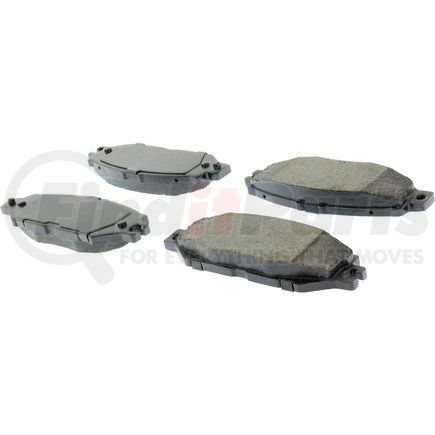 105.0613 by CENTRIC - Posi Quiet Ceramic Brake Pads with Shims and Hardware