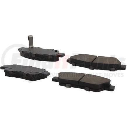 105.06211 by CENTRIC - Posi Quiet Ceramic Brake Pads with Shims and Hardware