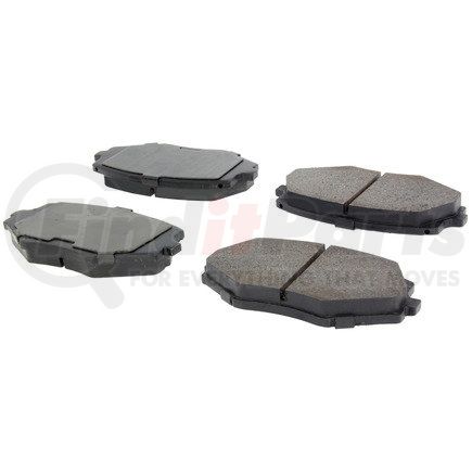105.06350 by CENTRIC - Posi Quiet Ceramic Brake Pads with Shims and Hardware