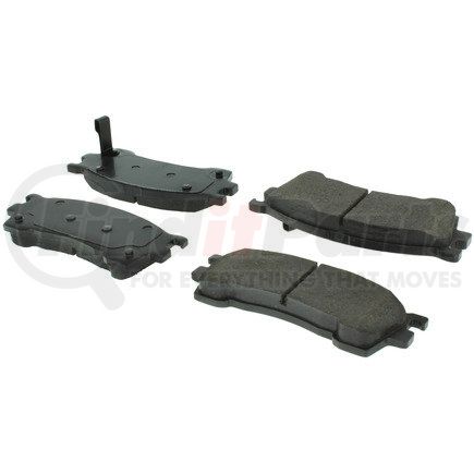 105.06370 by CENTRIC - Posi Quiet Ceramic Brake Pads with Shims and Hardware