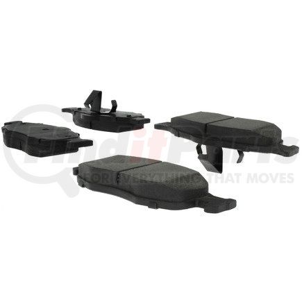 105.06480 by CENTRIC - Posi Quiet Ceramic Brake Pads with Shims and Hardware
